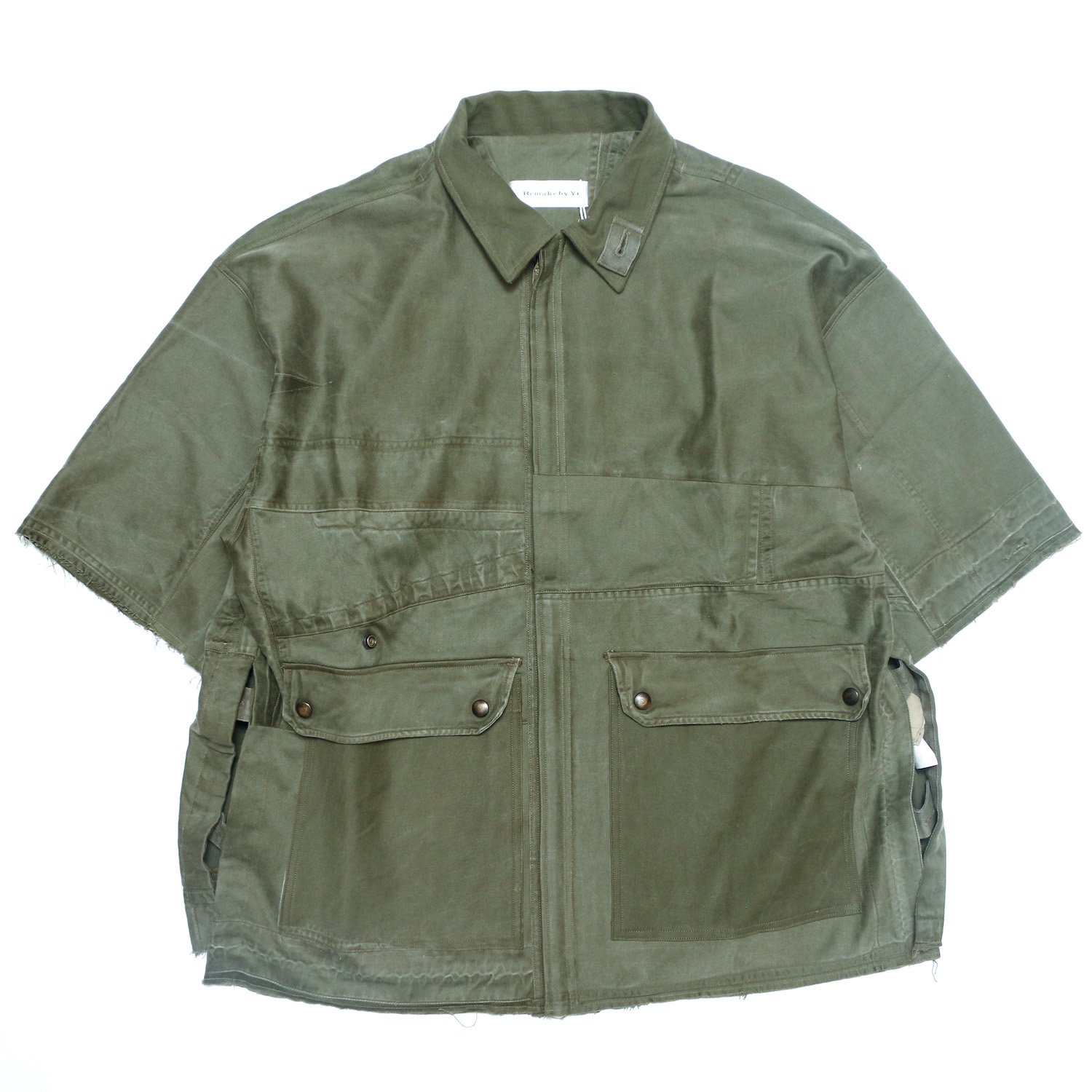 Remake by Yi / Remake Shortsleeve Shirts (French Army M-64 Field Parka - 1965s)